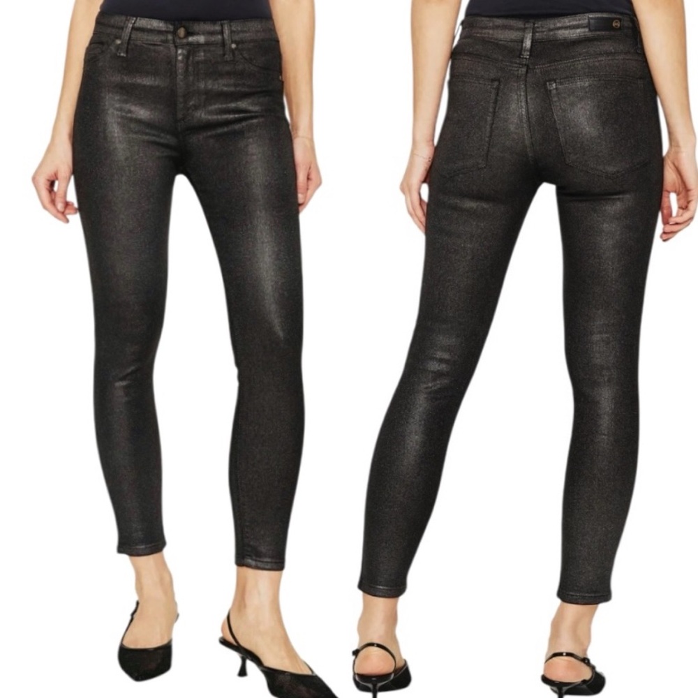 AG Farrah Ankle High Rise Skinny Jeans! Retail $225